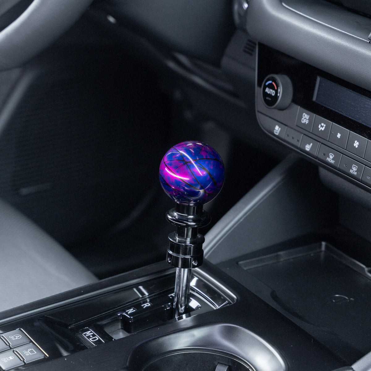 Billetworkz Automatic Shifter - Nebula w/ Black Splash - Fits Subaru CVT: WRX (2022+), Crosstrek (2024+), Forester (2025+), Impreza (2024+), Legacy/Outback (2015+)