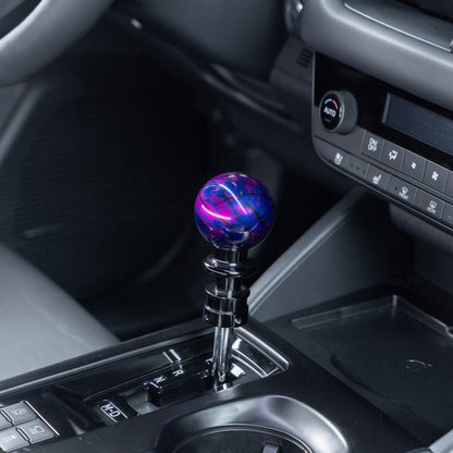 Billetworkz Automatic Shifter - Nebula w/ Black Splash - Fits Subaru CVT: WRX (2022+), Crosstrek (2024+), Forester (2025+), Impreza (2024+), Legacy/Outback (2015+)