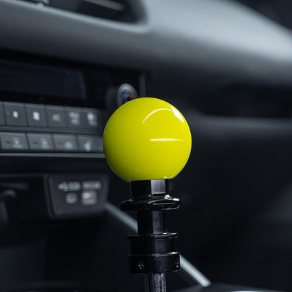 Billetworkz Automatic Shifter - Neon Yellow - Fits Subaru CVT: WRX (2022+), Crosstrek (2024+), Forester (2025+), Impreza (2024+), Legacy/Outback (2015+)