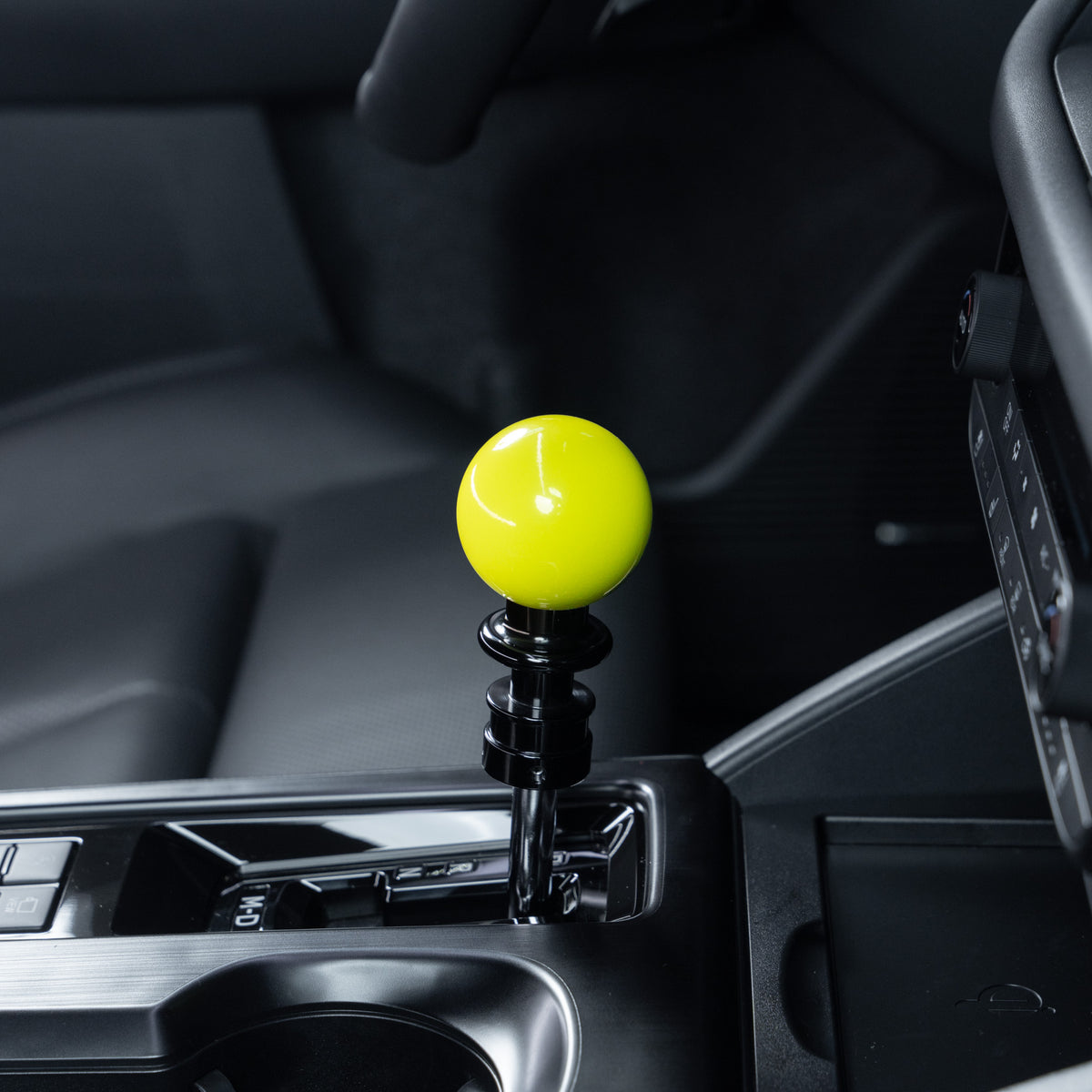 Billetworkz Automatic Shifter - Neon Yellow - Fits Subaru CVT: WRX (2022+), Crosstrek (2024+), Forester (2025+), Impreza (2024+), Legacy/Outback (2015+)