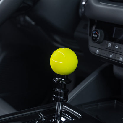 Billetworkz Automatic Shifter - Neon Yellow - Fits Subaru CVT: WRX (2022+), Crosstrek (2024+), Forester (2025+), Impreza (2024+), Legacy/Outback (2015+)