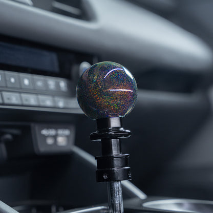 Billetworkz Automatic Shifter - Rainbow Sparkle - Fits Subaru CVT: WRX (2022+), Crosstrek (2024+), Forester (2025+), Impreza (2024+), Legacy/Outback (2015+)