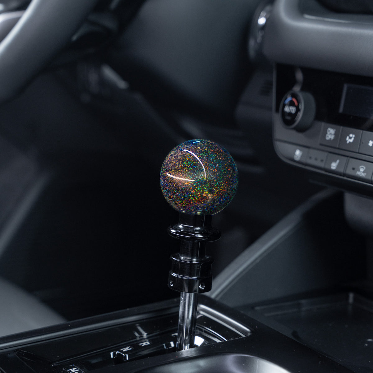 Billetworkz Automatic Shifter - Rainbow Sparkle - Fits Subaru CVT: WRX (2022+), Crosstrek (2024+), Forester (2025+), Impreza (2024+), Legacy/Outback (2015+)