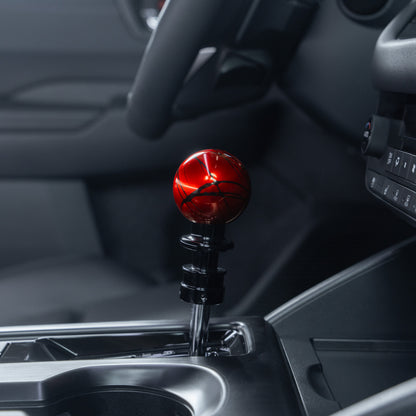 Billetworkz Automatic Shifter - Red w/ Black Splash - Fits Subaru CVT: WRX (2022+), Crosstrek (2024+), Forester (2025+), Impreza (2024+), Legacy/Outback (2015+)