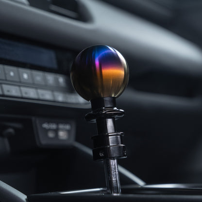Billetworkz Titanium Torched Automatic Shifter - Fits Subaru CVT: WRX (2022+), Crosstrek (2024+), Forester (2025+), Impreza (2024+), Legacy/Outback (2015+)