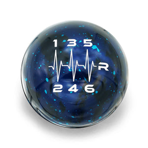 6 Speed Heartbeat Engraving - Cosmic Space - 6 Speed Nissan Fitment