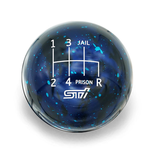 6 Speed STI Jail-Prison Engraving - Cosmic Space - 6 Speed STI Fitment