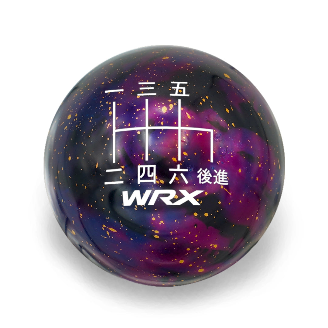 Billetworkz Cosmic Space Shift Knob - 6 Speed WRX Japanese Engraving - Subaru WRX 2015-2025