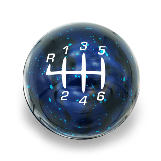 Billetworkz Cosmic Space Shift Knob - Retro Engraving for Chevrolet Camaro 6-Speed (2016-2024)