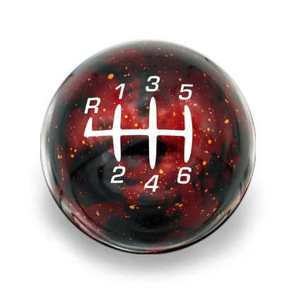 Billetworkz Cosmic Space Shift Knob - Retro Engraving - Ford Mustang (2015+)