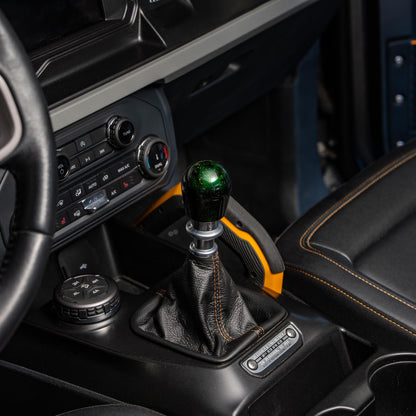 Billetworkz Shift Knob - Green Cosmic Space - Fits Ford Bronco 6-Speed (2021+)