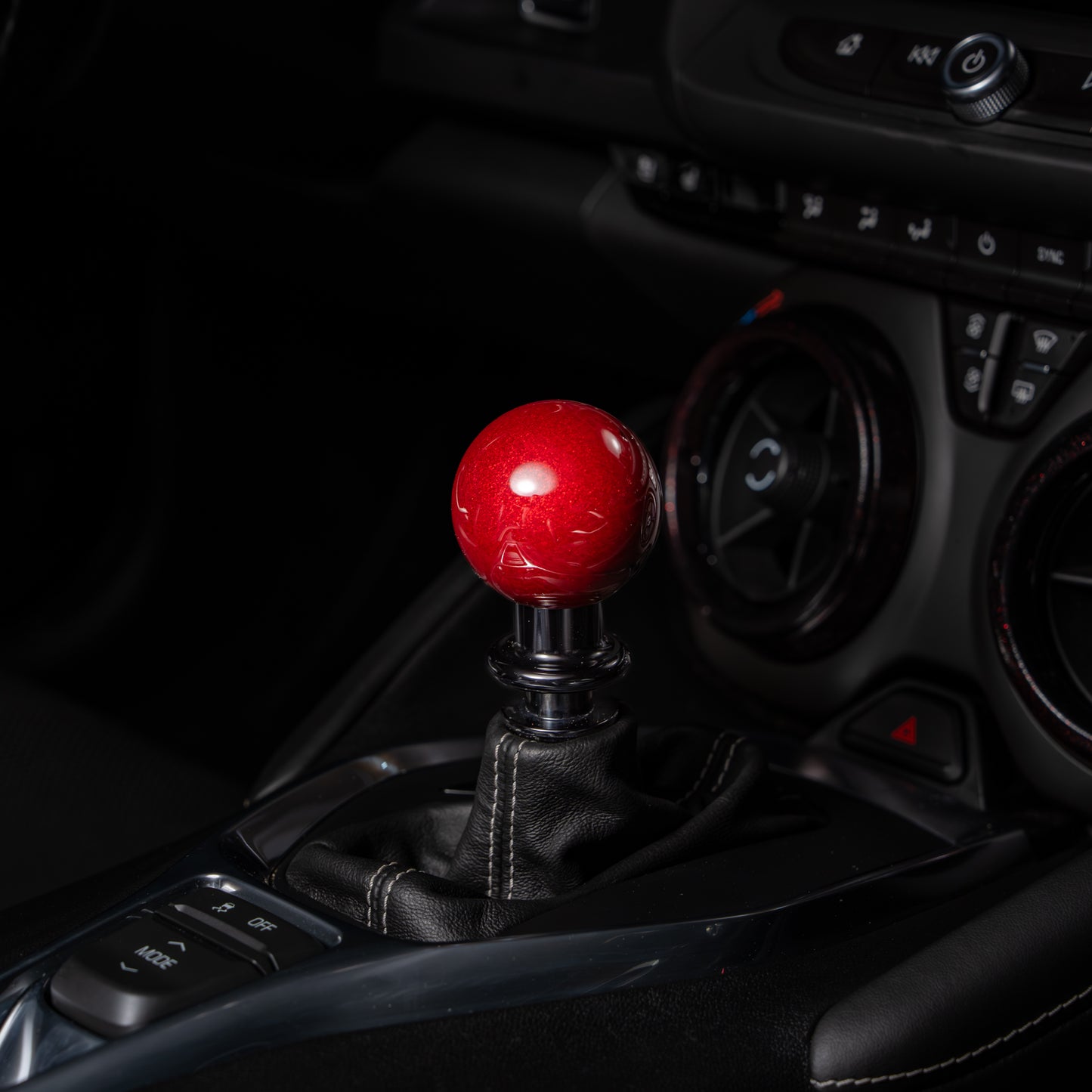Billetworkz Automatic Shifter - Candy Red - Fits Chevrolet Camaro  (2016-2024)