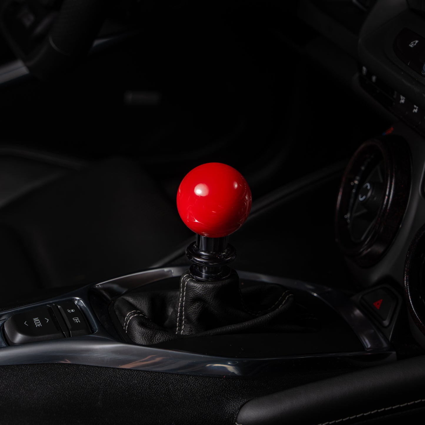 Billetworkz Automatic Shifter - Gloss Red - Fits Chevrolet Camaro  (2016-2024)