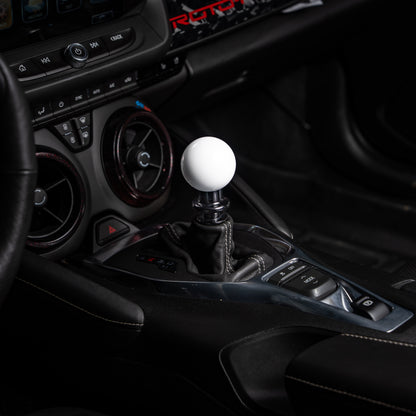 Billetworkz Gloss White Automatic Shifter for Chevrolet Camaro (2016-2024)