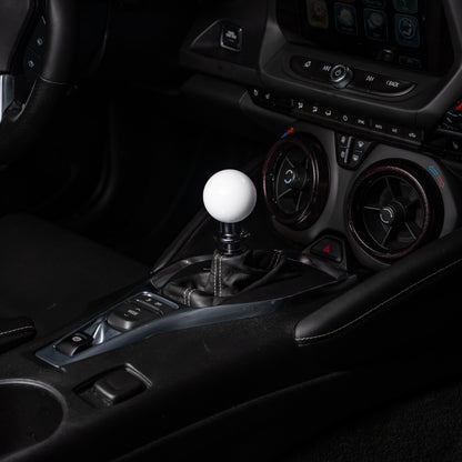 Billetworkz Gloss White Automatic Shifter for Chevrolet Camaro (2016-2024)