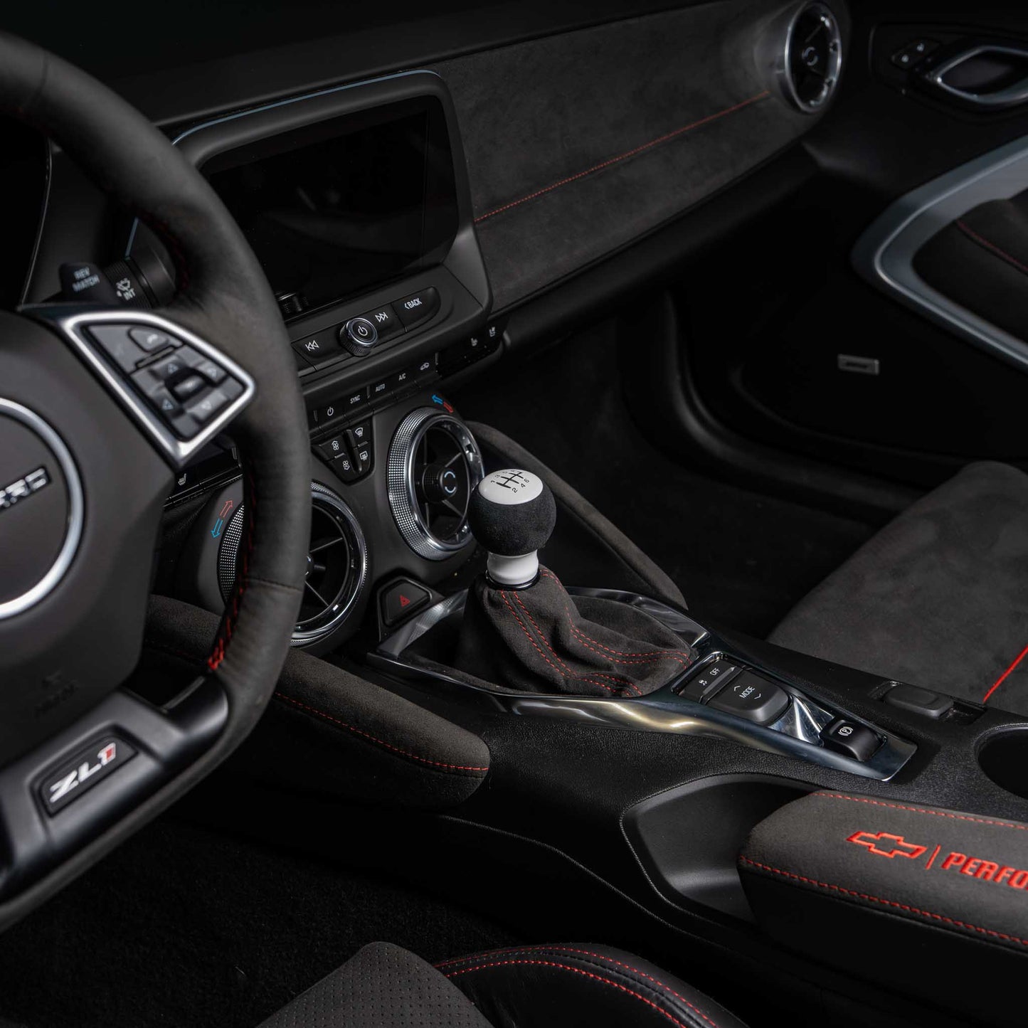 Billetworkz "Fusion" Shift Knob for Chevrolet Camaro 6-Speed (2016-2024)
