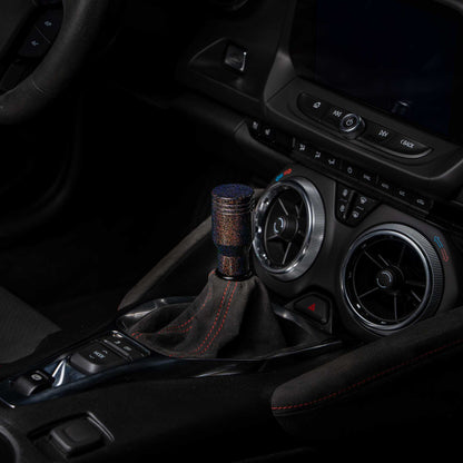 Billetworkz Weighted Shift Knob - Retro Engraving for Chevrolet Camaro V6 LT and LS (2016-2024)