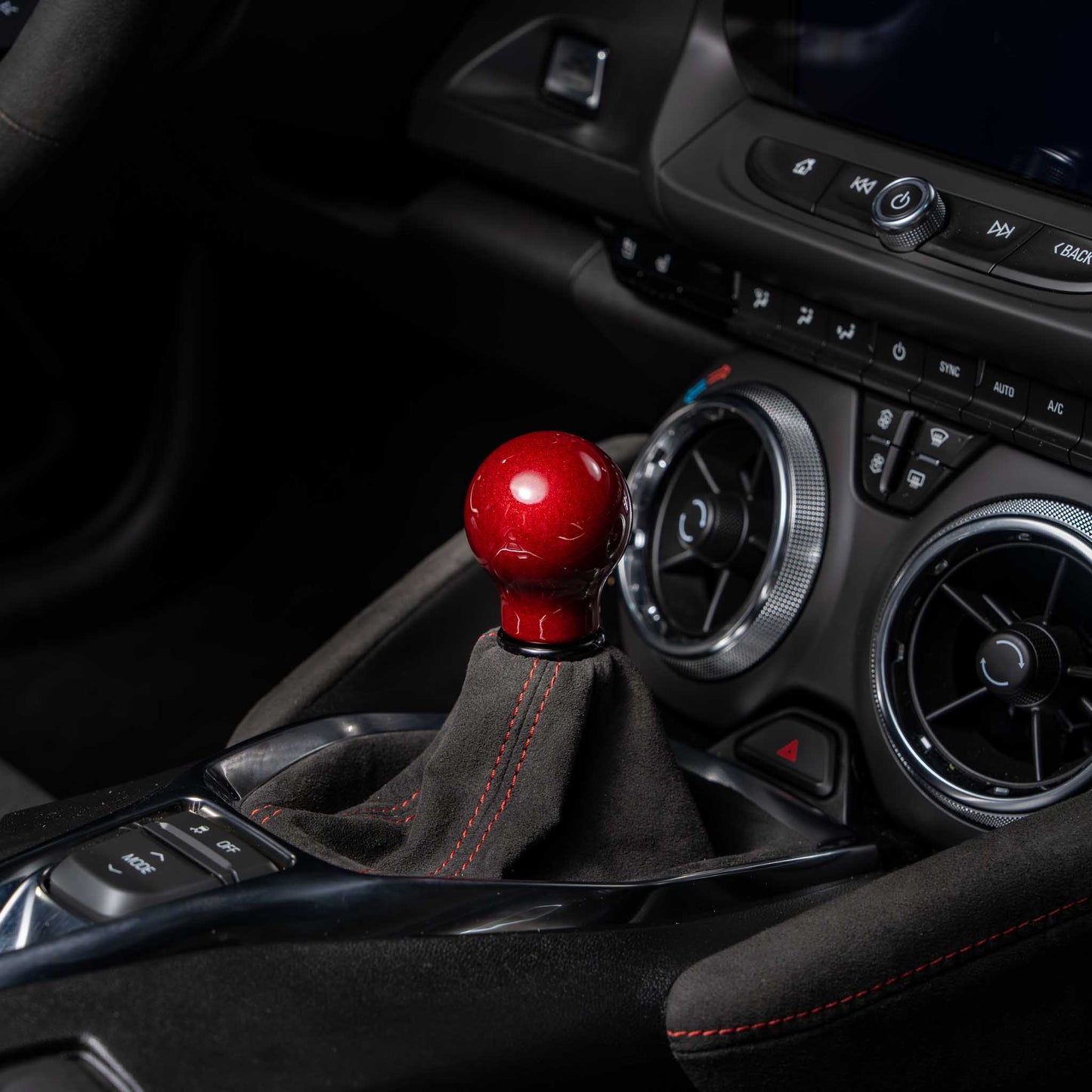 Billetworkz Weighted Shift Knob - Heartbeat Engraving for Chevrolet Camaro V6 LT and LS (2016-2024)