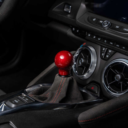 Billetworkz Weighted Shift Knob - Heartbeat Engraving for Chevrolet Camaro V6 LT and LS (2016-2024)