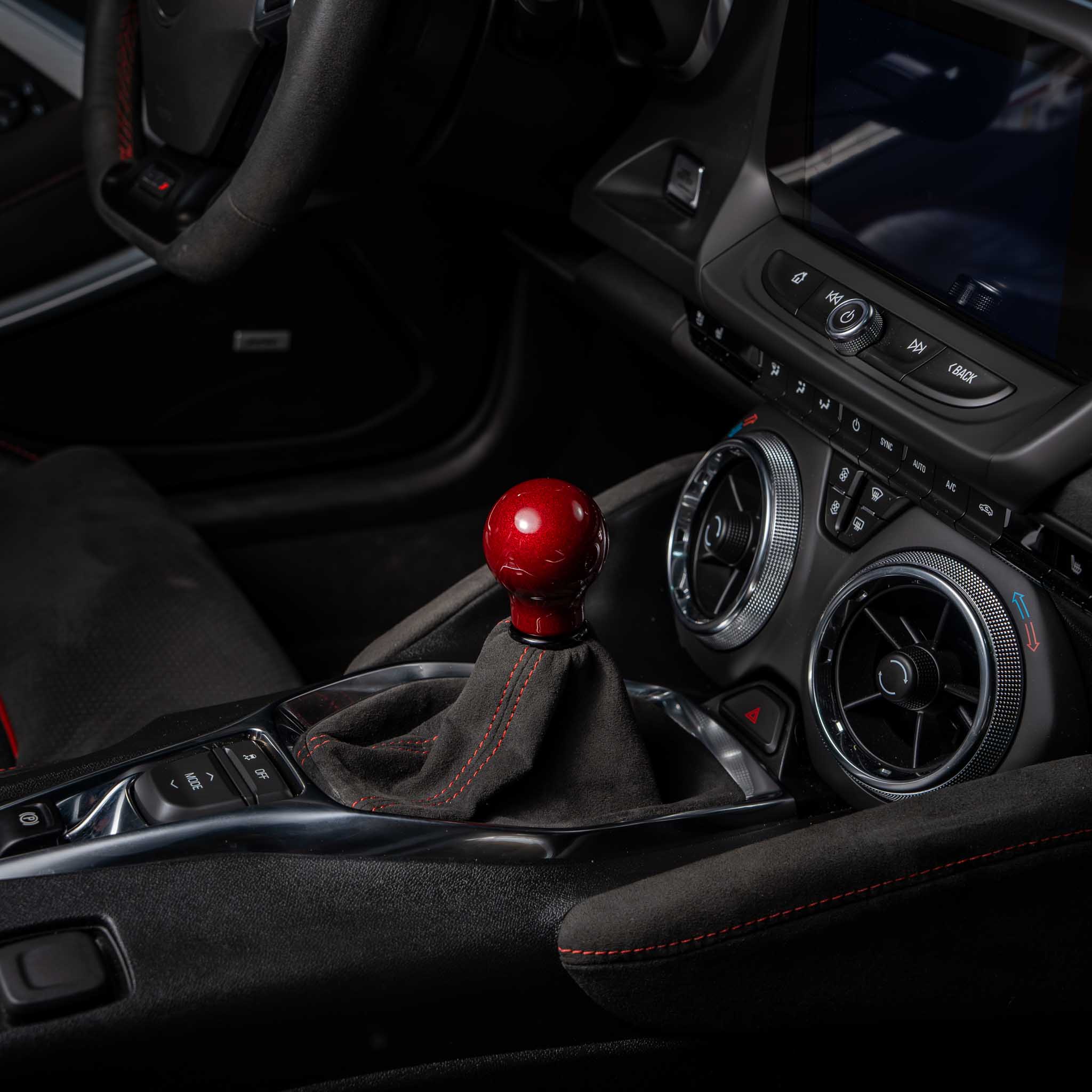 Billetworkz Weighted Shift Knob - Heartbeat Engraving for