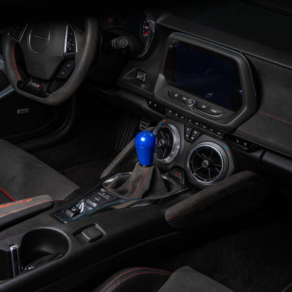 Billetworkz Weighted Shift Knob - Retro Engraving for Chevrolet Camaro 6-Speed (2016-2024)