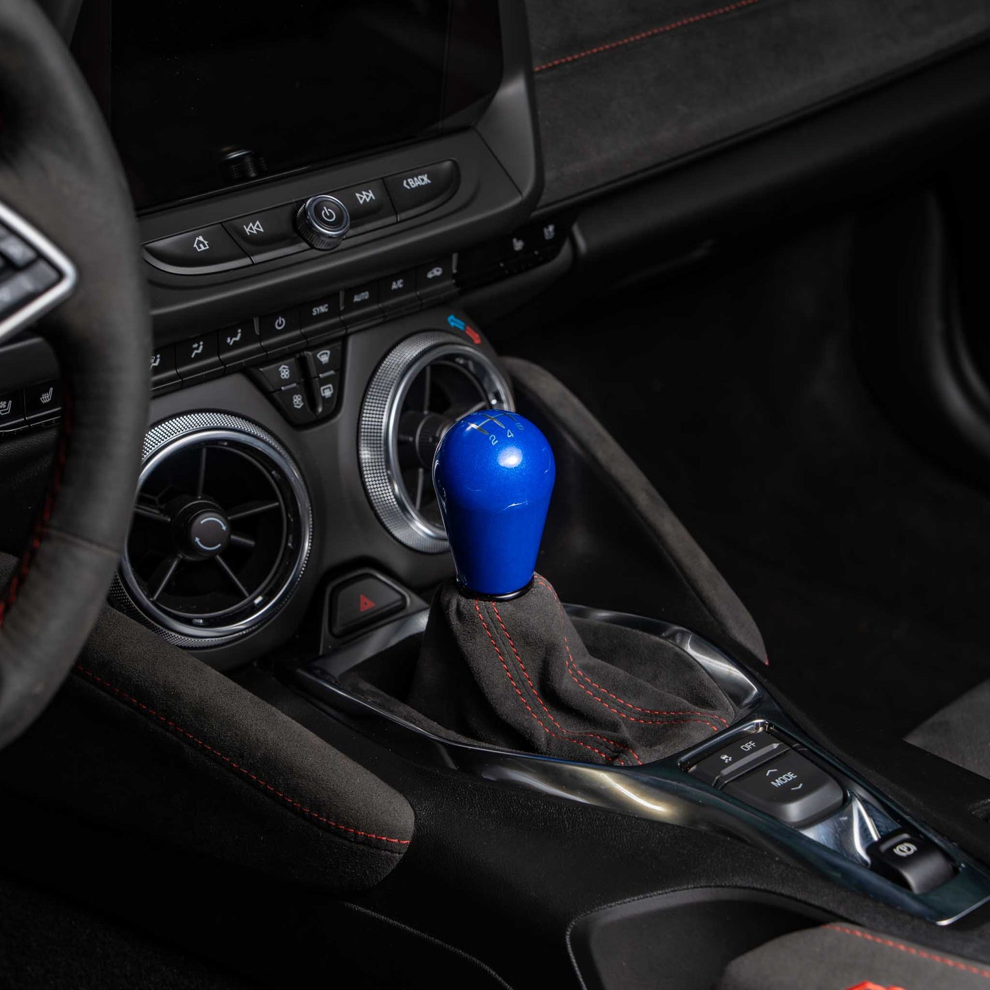 Billetworkz Weighted Shift Knob - Retro Engraving for Chevrolet Camaro V6 LT and LS (2016-2024)
