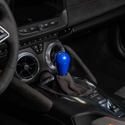 Billetworkz Weighted Shift Knob - Retro Engraving for Chevrolet Camaro V6 LT and LS (2016-2024)
