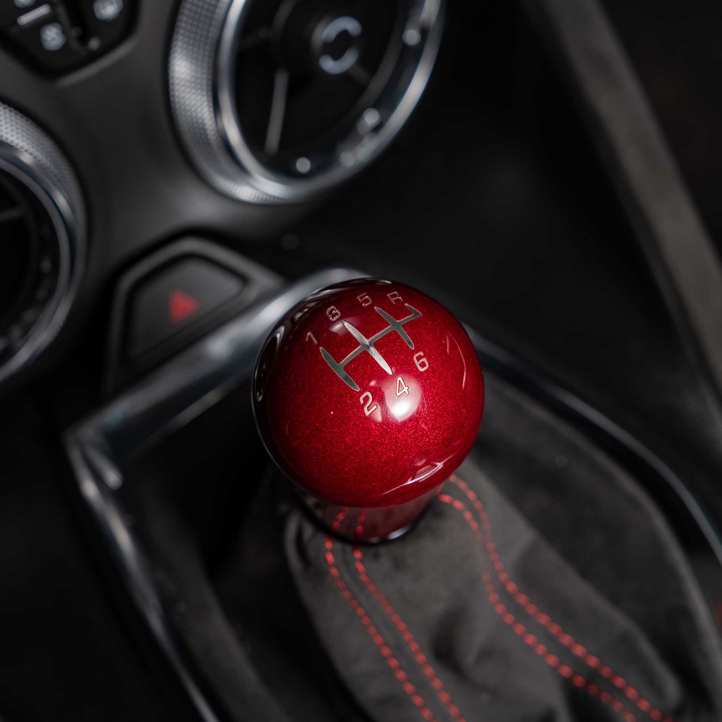 Billetworkz Weighted Shift Knob - Retro Engraving for Chevrolet Camaro 6-Speed (2016-2024)