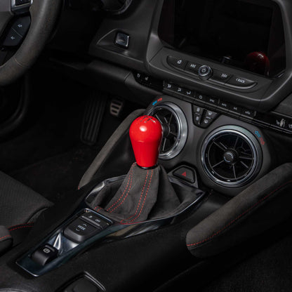 Billetworkz Weighted Shift Knob - Retro Engraving for Chevrolet Camaro V6 LT and LS (2016-2024)