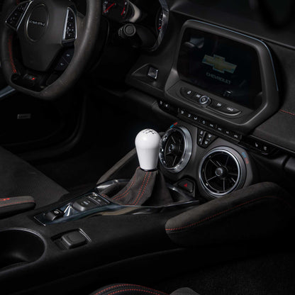 Billetworkz Weighted Shift Knob - Retro Engraving for Chevrolet Camaro V6 LT and LS (2016-2024)