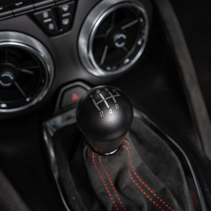 Billetworkz Weighted Shift Knob - Retro Engraving for Chevrolet Camaro 6-Speed V8 SS and ZL1 (2016-2024)