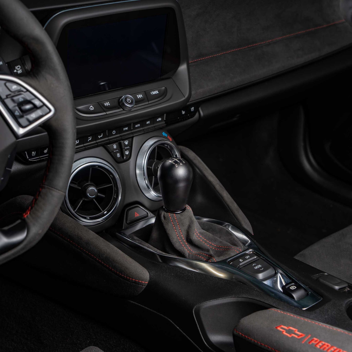 Billetworkz Weighted Shift Knob - Retro Engraving for Chevrolet Camaro 6-Speed (2016-2024)