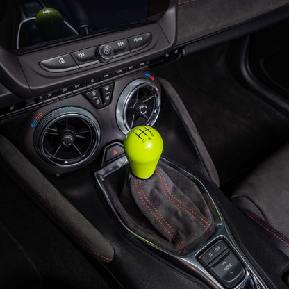 Billetworkz Weighted Shift Knob - Retro Engraving for Chevrolet Camaro V6 LT and LS (2016-2024)