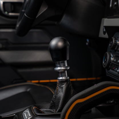 Billetworkz Weighted Shift Knob - 6-Speed with Crawl Engraving for Ford Bronco Manual (2021+)