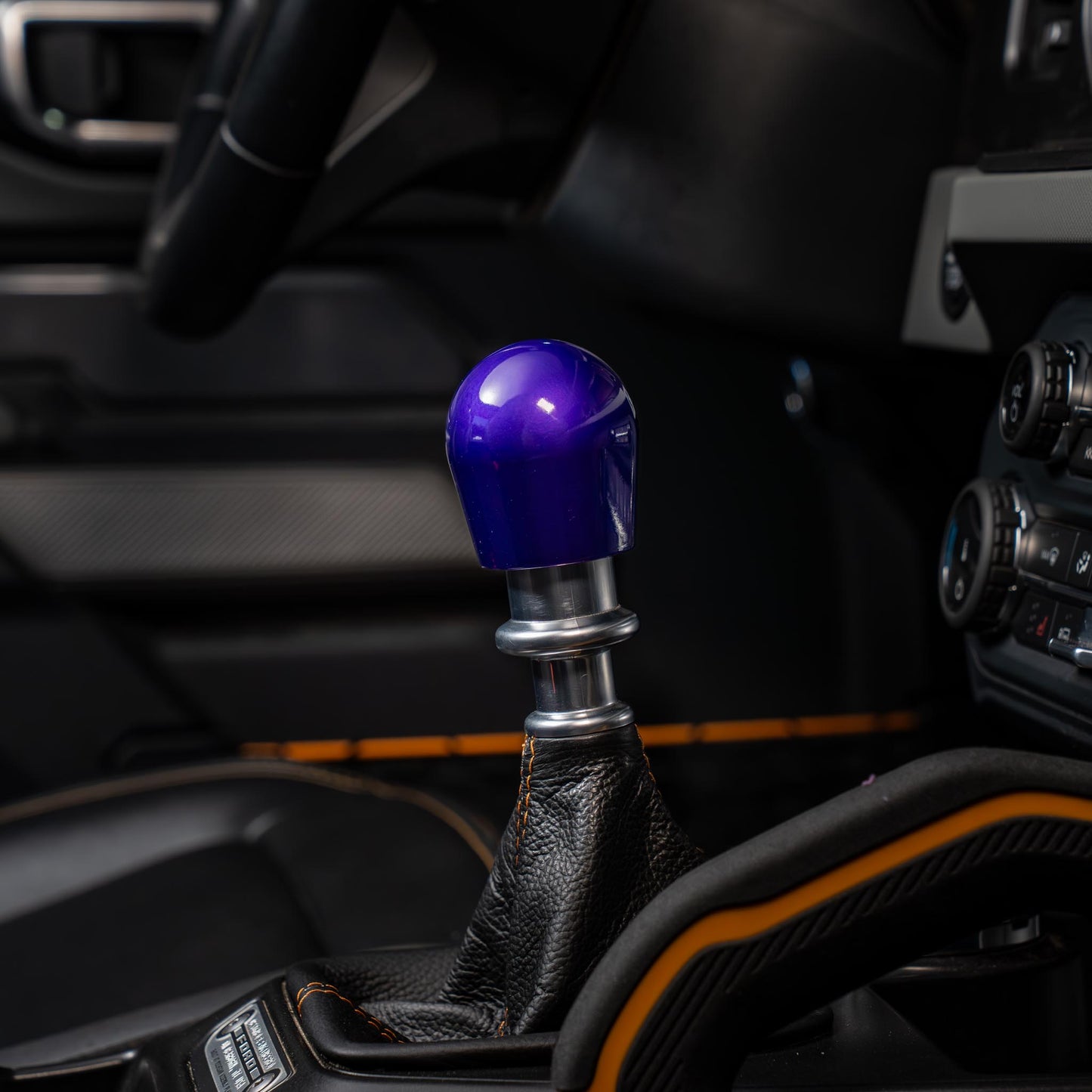 Billetworkz Weighted Shift Knob - 6-Speed with Crawl Engraving for Ford Bronco Manual (2021+)