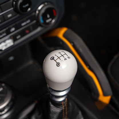 Billetworkz Weighted Shift Knob - 6-Speed with Crawl Engraving for Ford Bronco Manual (2021+)