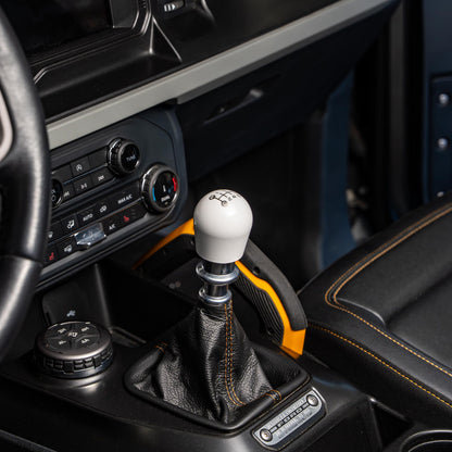 Billetworkz Weighted Shift Knob - 6-Speed with Crawl Engraving for Ford Bronco Manual (2021+)