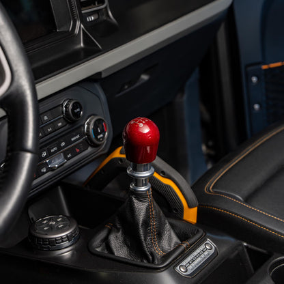 Billetworkz Weighted Shift Knob - 6-Speed with Crawl Engraving for Ford Bronco Manual (2021+)