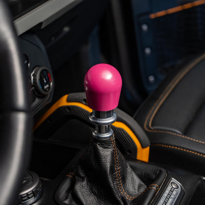 Billetworkz Weighted Shift Knob - Candy Pink - Fits Ford Bronco 6-Speed (2021+)