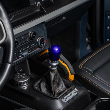 Billetworkz Weighted Shift Knob - Candy Purple - Fits Ford Bronco 6-Speed (2021+)