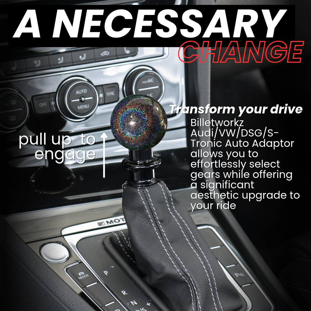 Billetworkz Titanium Torched Automatic Shifter - Volkswagen DSG