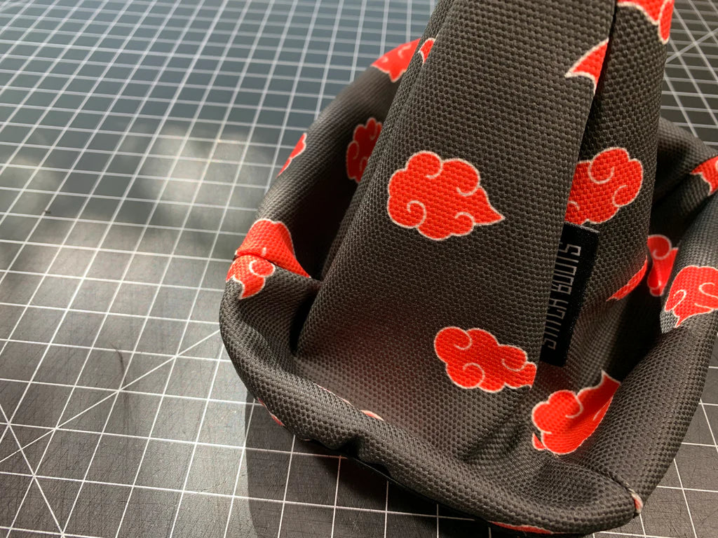 Akatsuki Red Clouds Shift Boot by Stitch Boots
