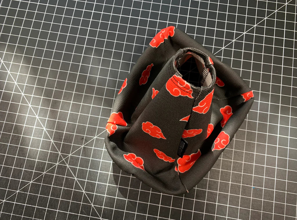 Akatsuki Red Clouds Shift Boot by Stitch Boots