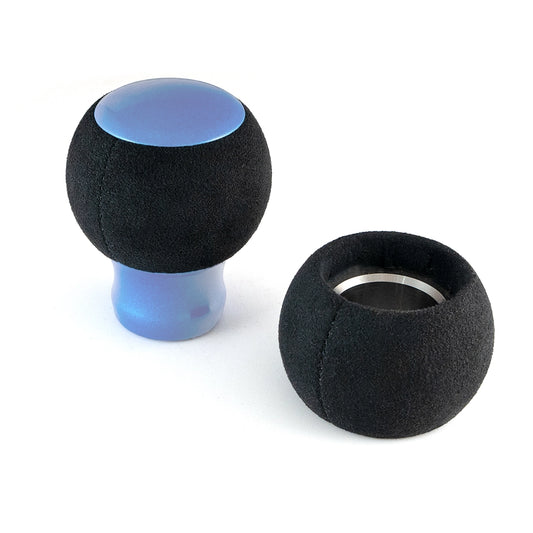 The Fusion Shift Knob Core Replacement - Alcantara and Leather