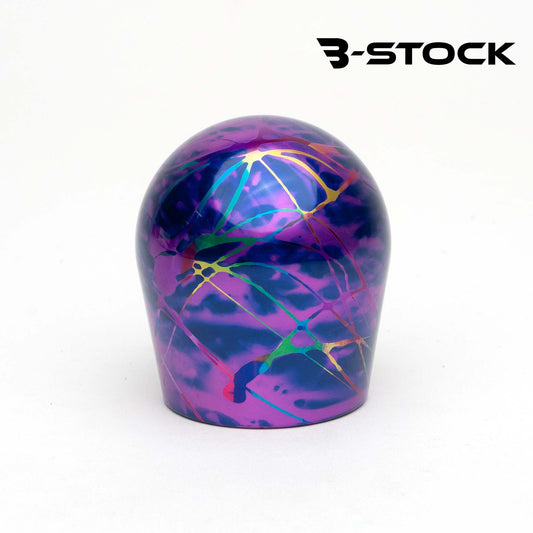 "B" Stock Shift Knob - Nebula with Rainbow Splash