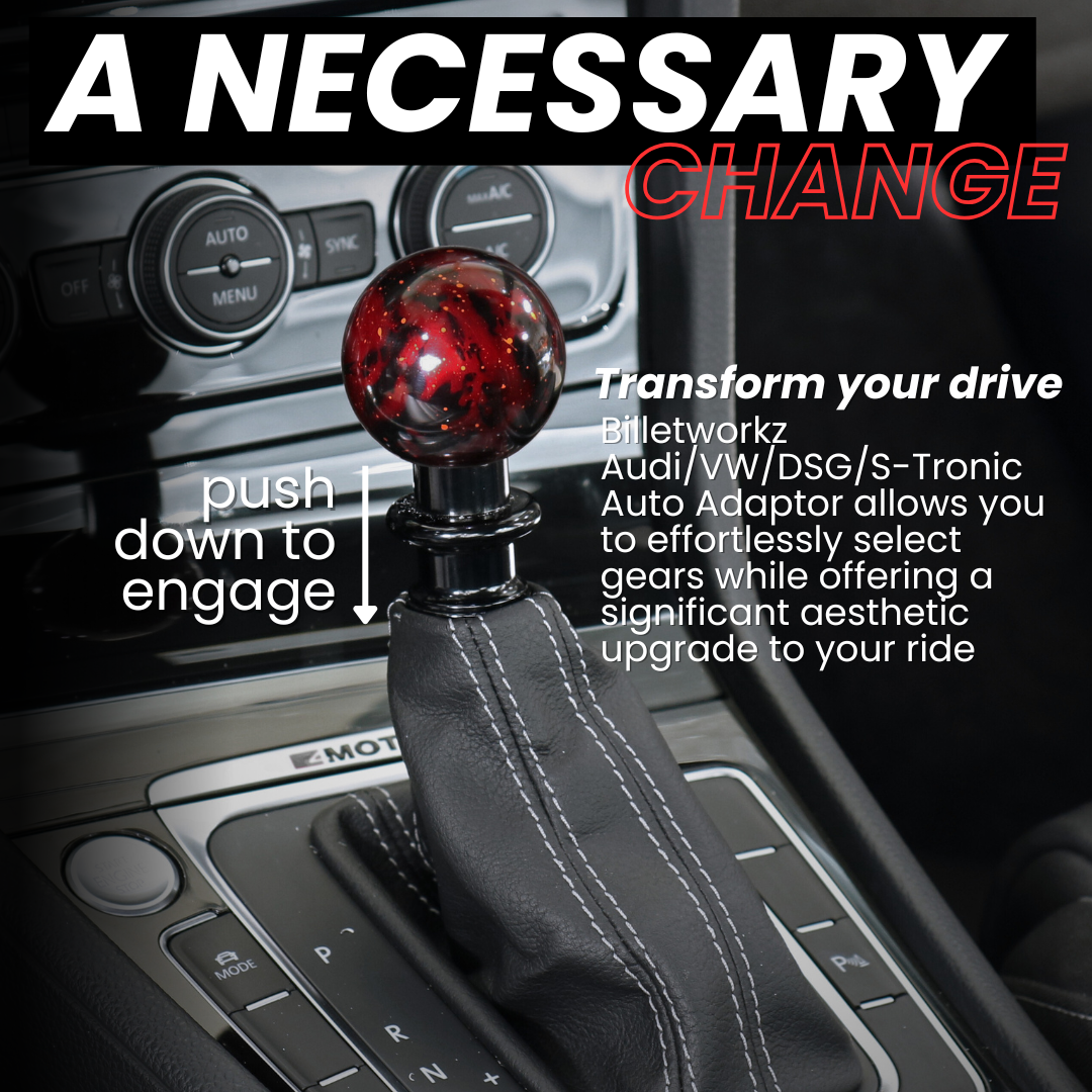 Billetworkz Shift Knob Automatic Adapter Audi/VW DSG & S-Tronic