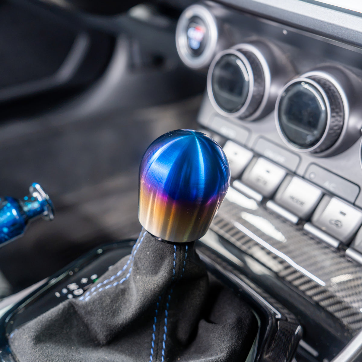 Billetworkz Titanium Torched Automatic Shifter - BRZ / FR-S / 86 2013-2021 and 2022+ BRZ / GR86