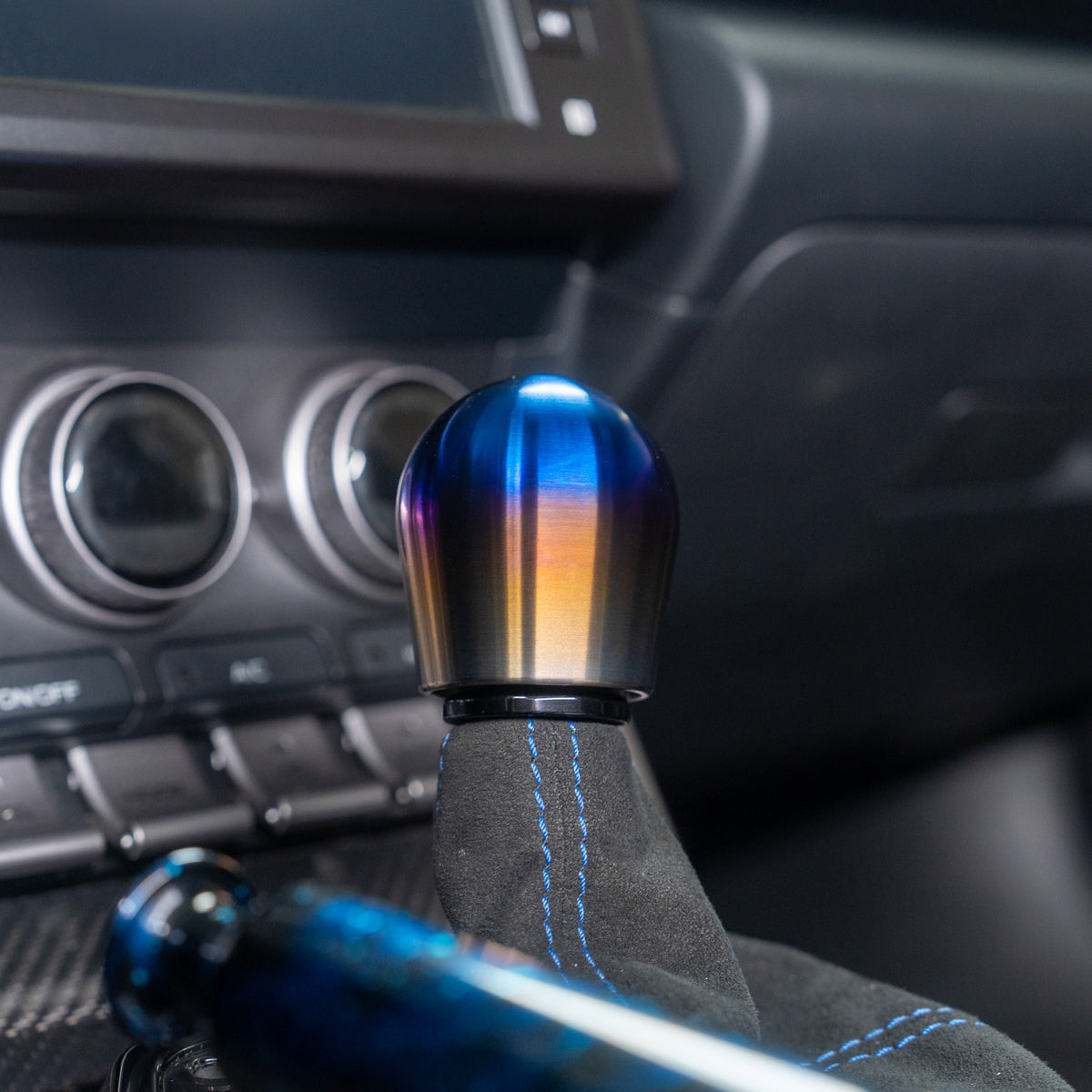 Billetworkz Titanium Torched Automatic Shifter - BRZ / FR-S / 86 2013-2021 and 2022+ BRZ / GR86