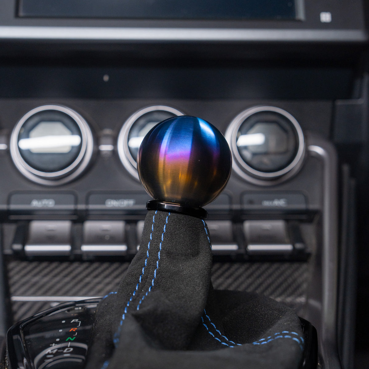 Billetworkz Titanium Torched Automatic Shifter - BRZ / FR-S / 86 2013-2021 and 2022+ BRZ / GR86