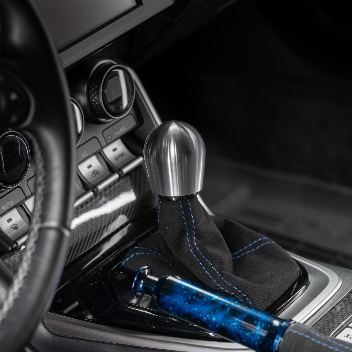 Billetworkz Titanium Brushed Automatic Shifter - BRZ / FR-S / 86 2013-2021 and 2022+ BRZ / GR86